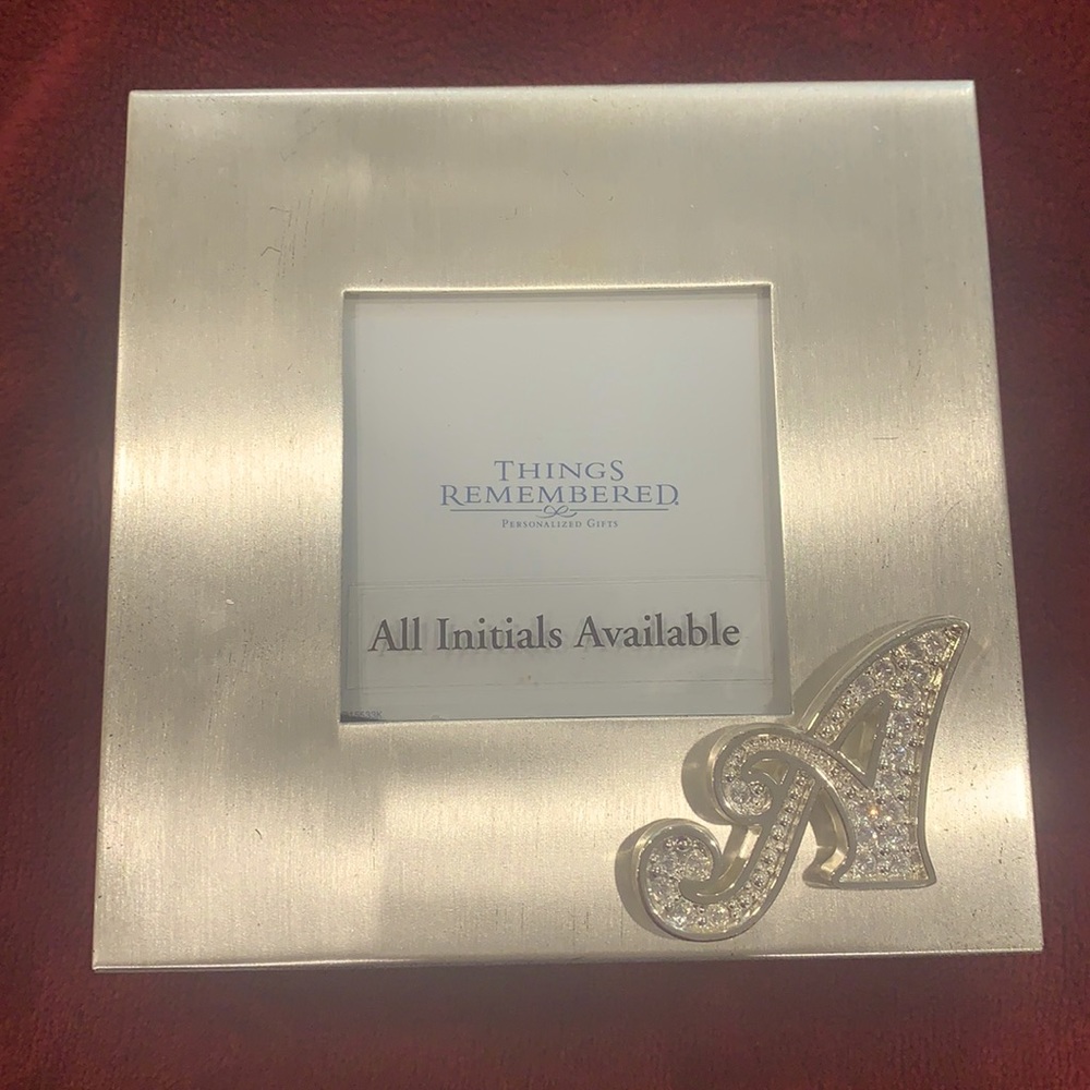 NWOT Photo Frame Jewelry Box